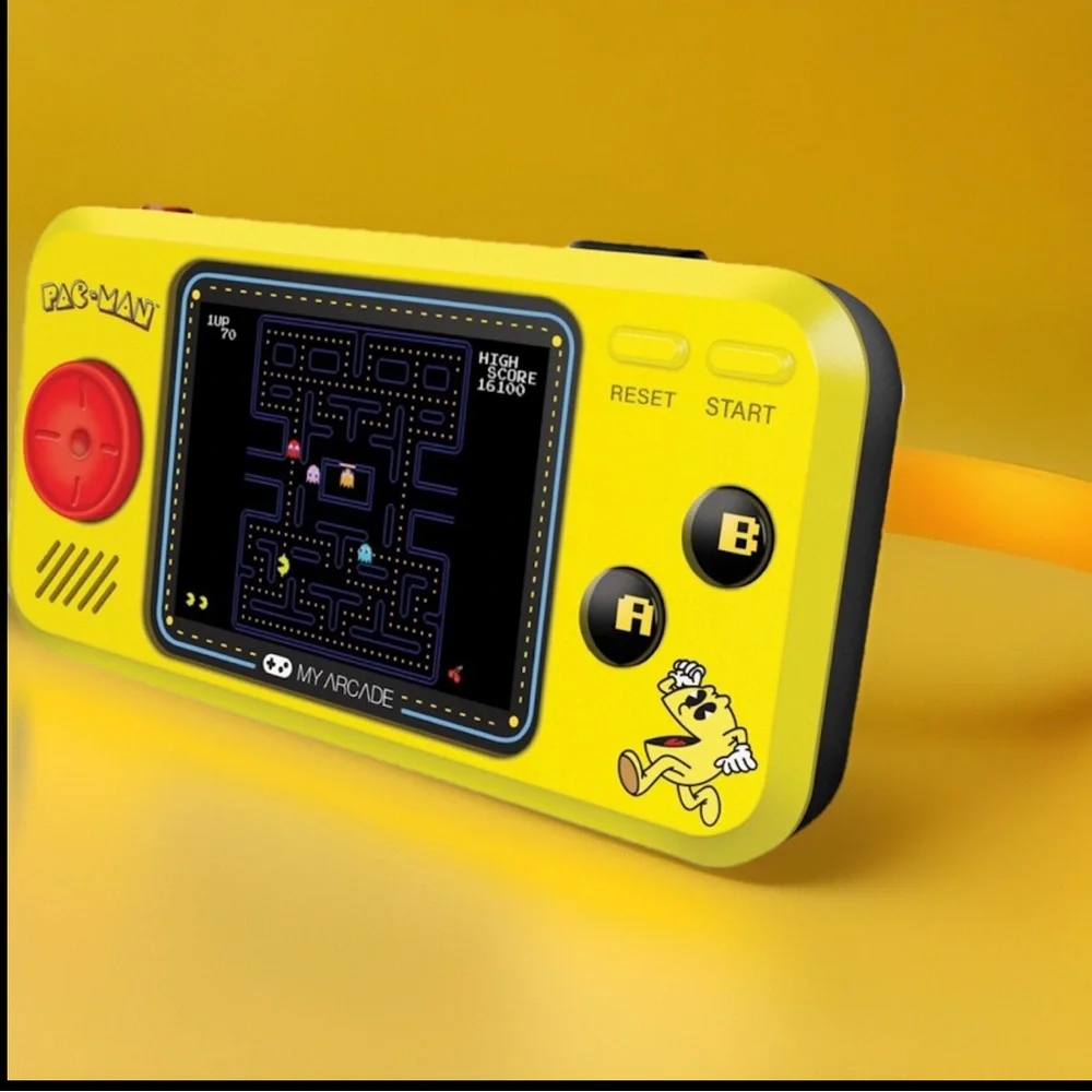 Mr PAC-MAN Pocket Player My Arcade +4 AAA  Games Included PAC PANIC PAC MANIA